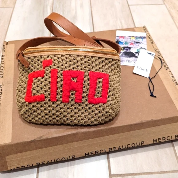 Rare Clare V Fanny Pack Ciao - Picture 2 of 9